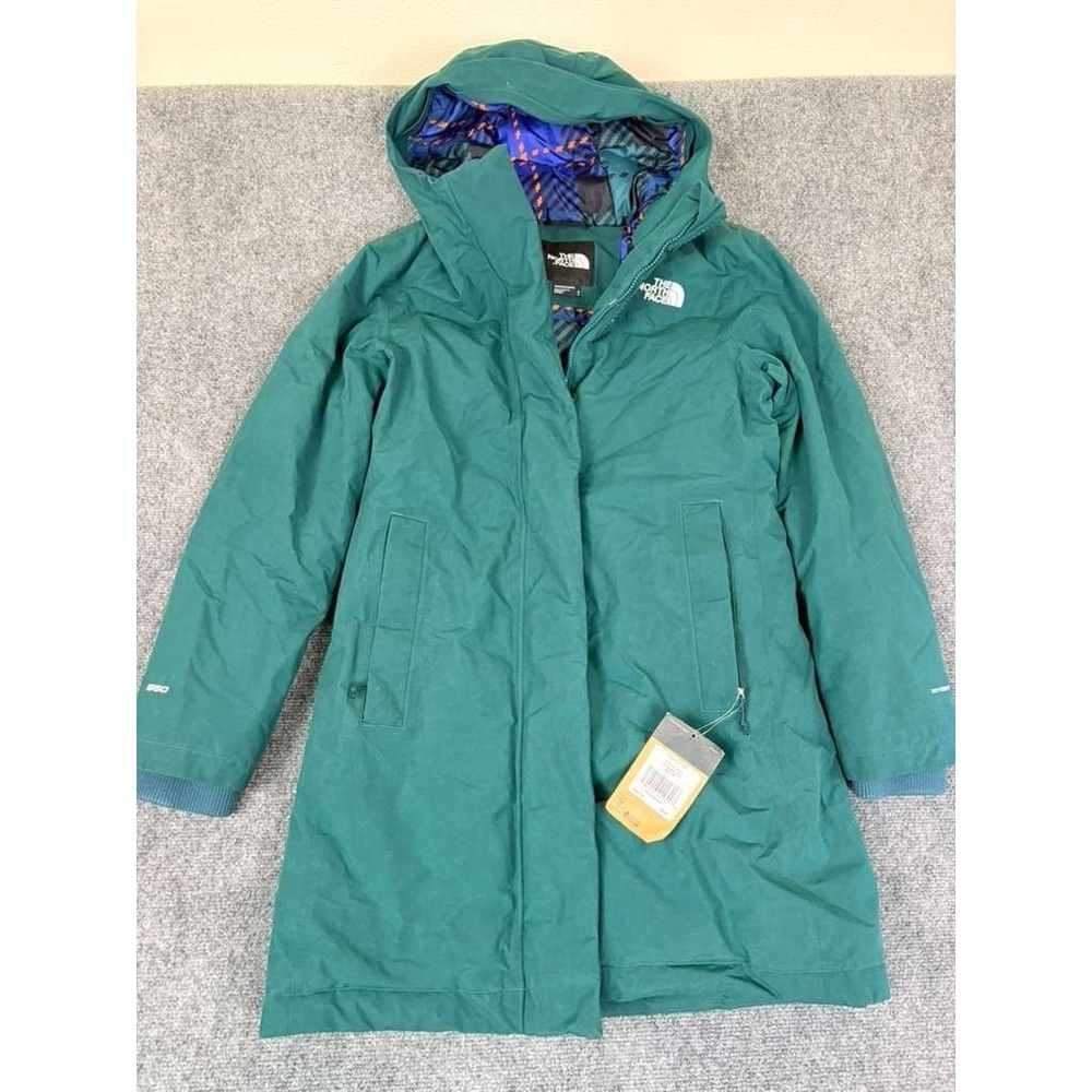 NWT The North Face‎ 550 Women's Hooded Artric Parka  Jacket Green Size M